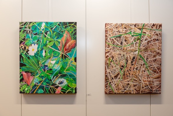 NATURE MORTE II, 2018, 50x80cm (diptyque)